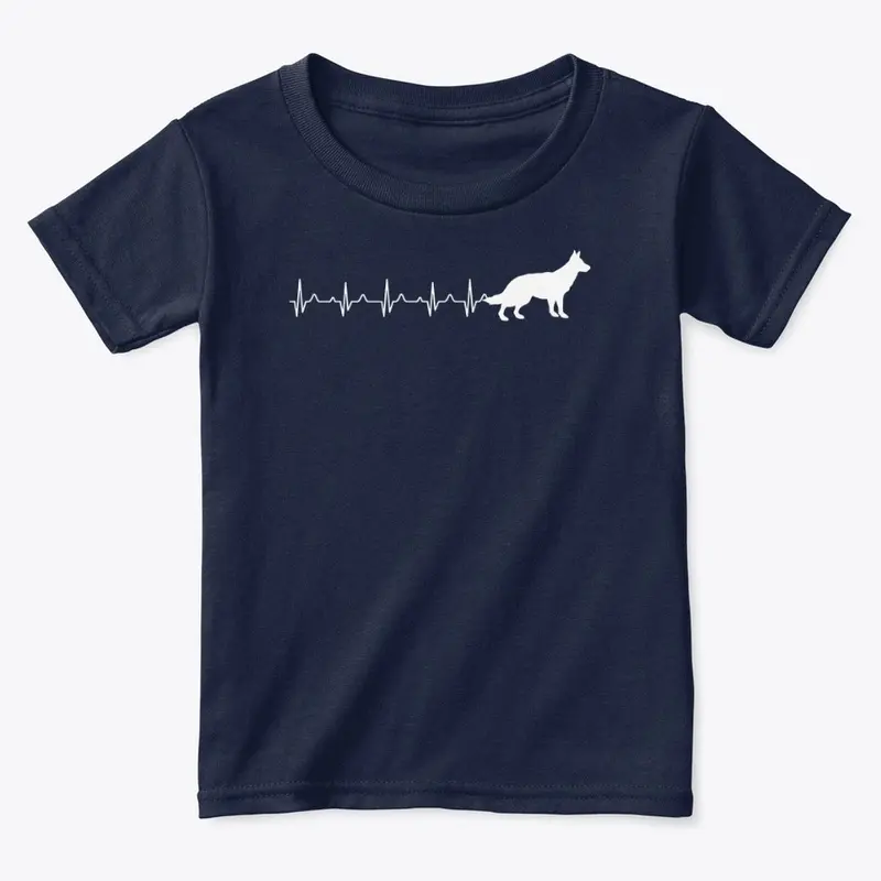 German Shepherd Lovers Heartbeat 